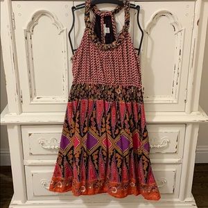 Blue Plate halter dress